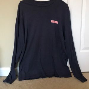 Navy Blue Men’s Vineyard Vines Long Sleeved Tee- L